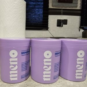 Meno Vitamins new never opened 3 bootles